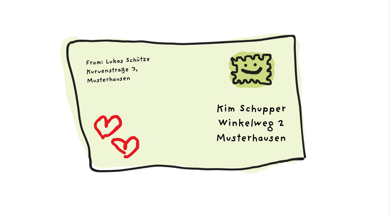 This was a letter that could reveal about a potential love affair